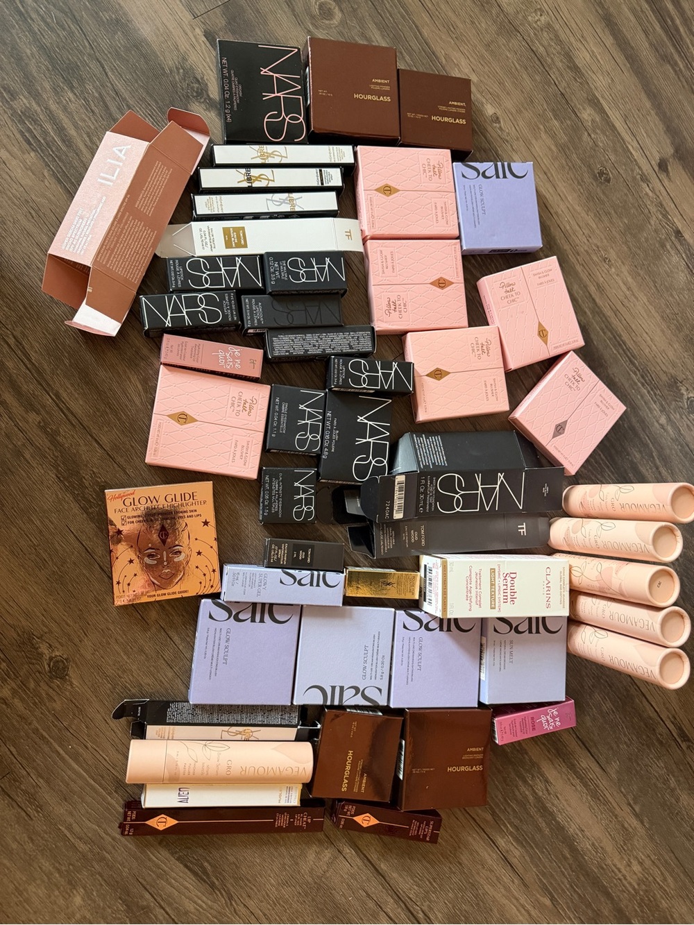 Empty boxes. no products